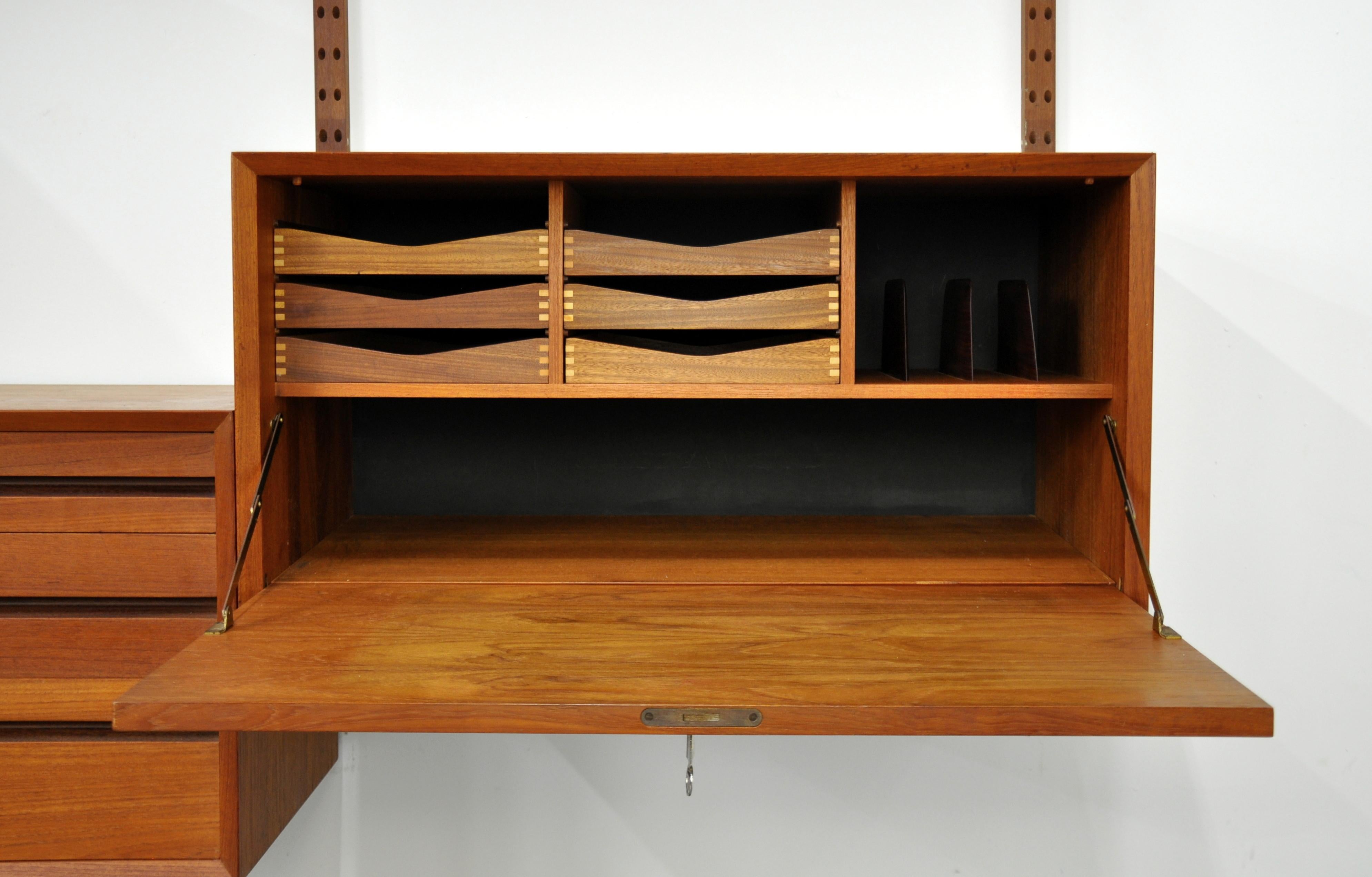 Poul Cadovius Teak Cado Wall Unit 1