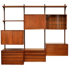 Vintage Poul Cadovius Teak Cado Wall Unit