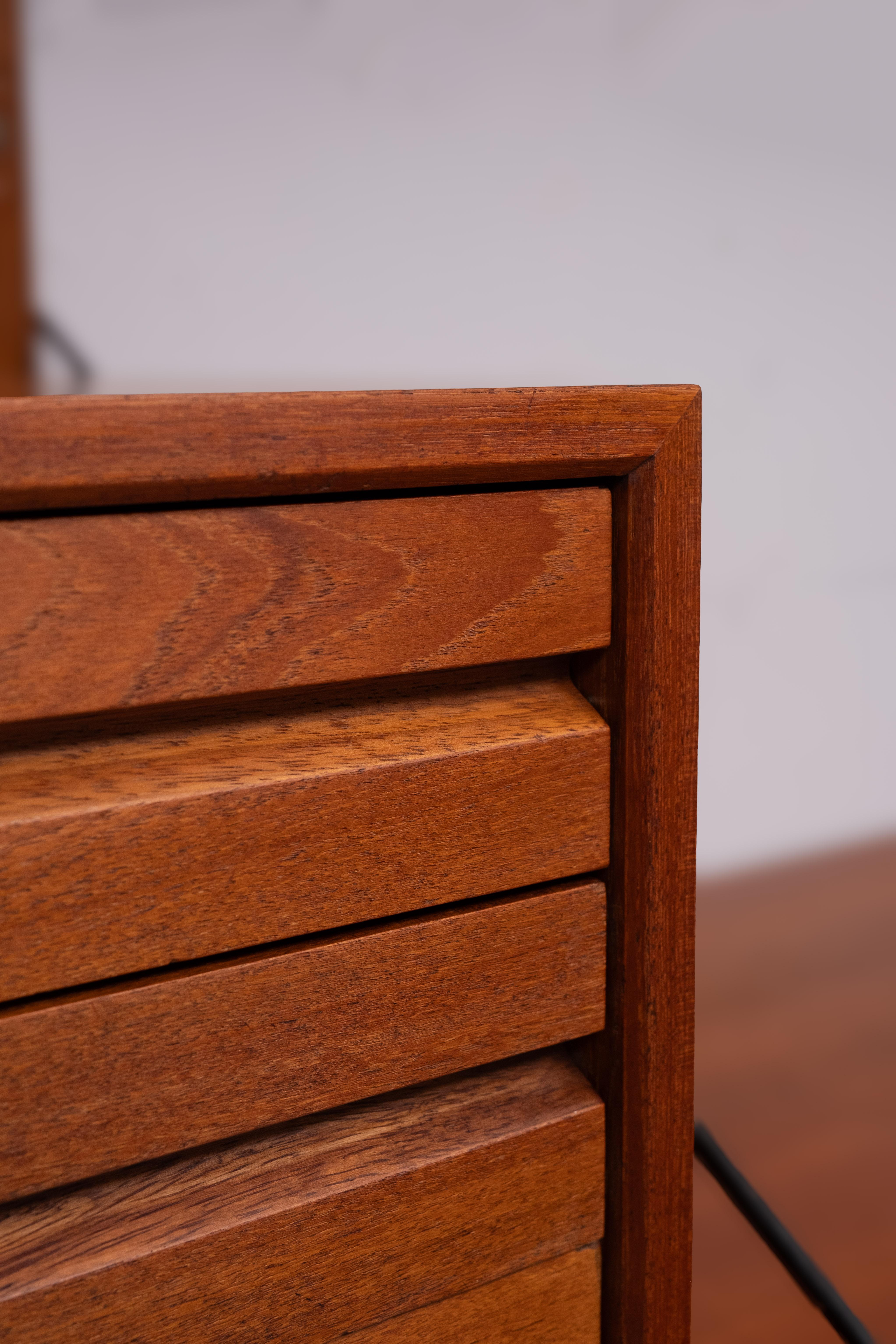 Poul Cadovius Teak Royal Wall System  Denmark 4