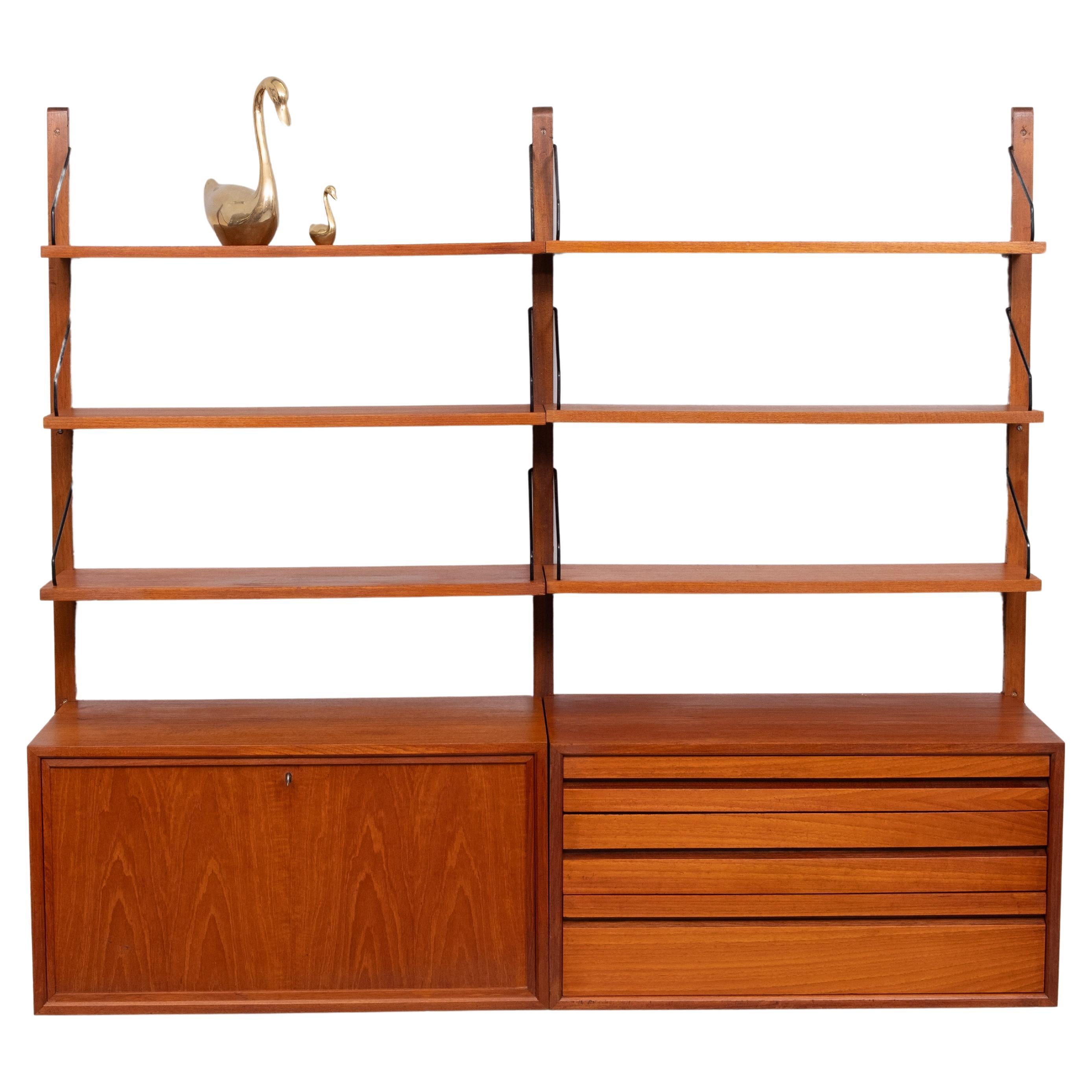 Poul Cadovius Teak Royal Wall System Denmark