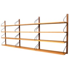 Poul Cadovius Teak Shelf Wall System Royal Denmark, 1960s