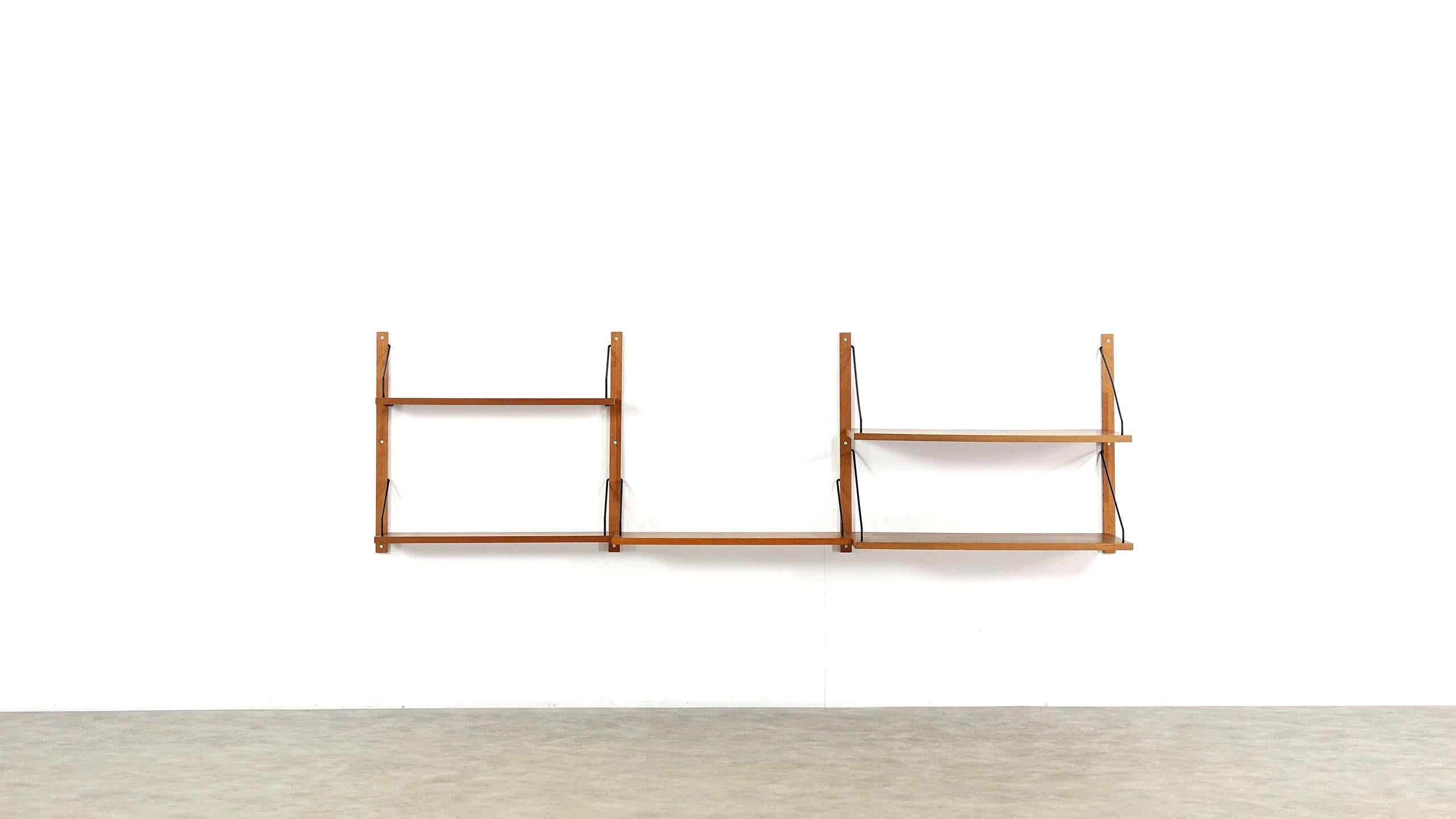 Poul Cadovius Teak Wall Unit for Cado 'Royal System', 1948 (Teakholz)