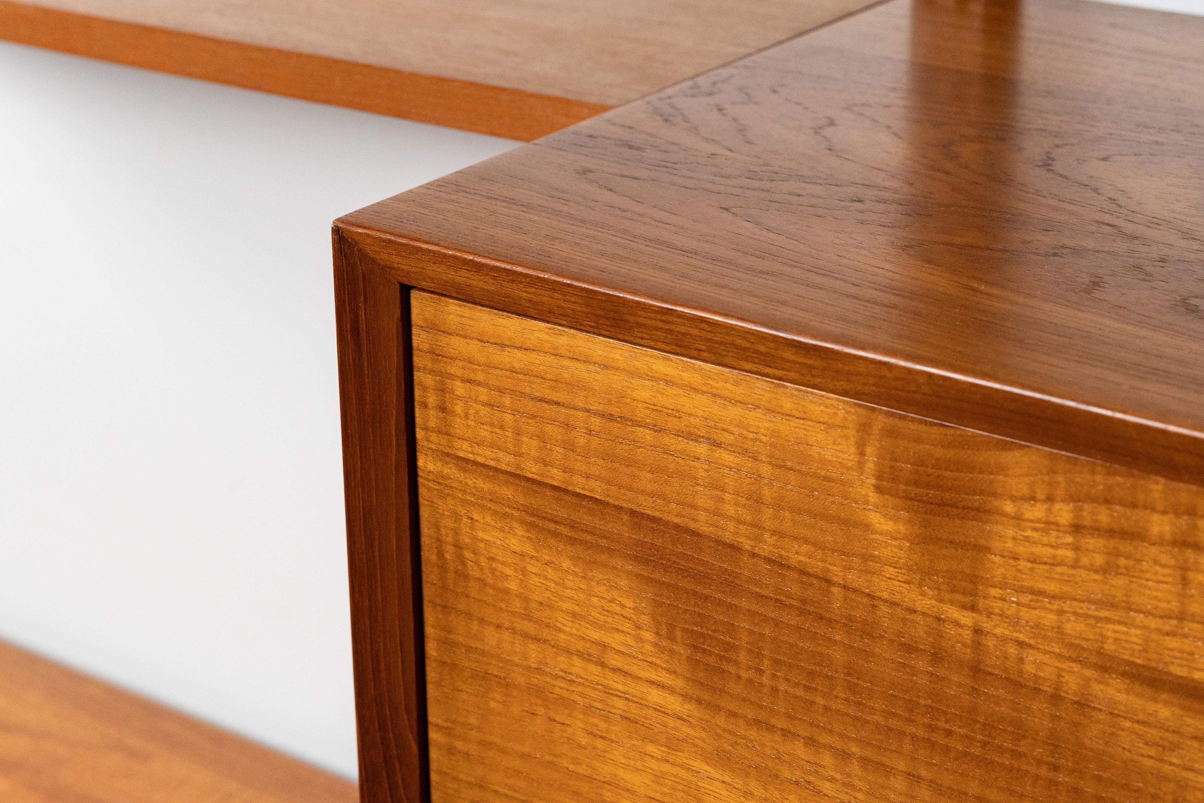Poul Cadovius Teak Wall Unit For Sale 7