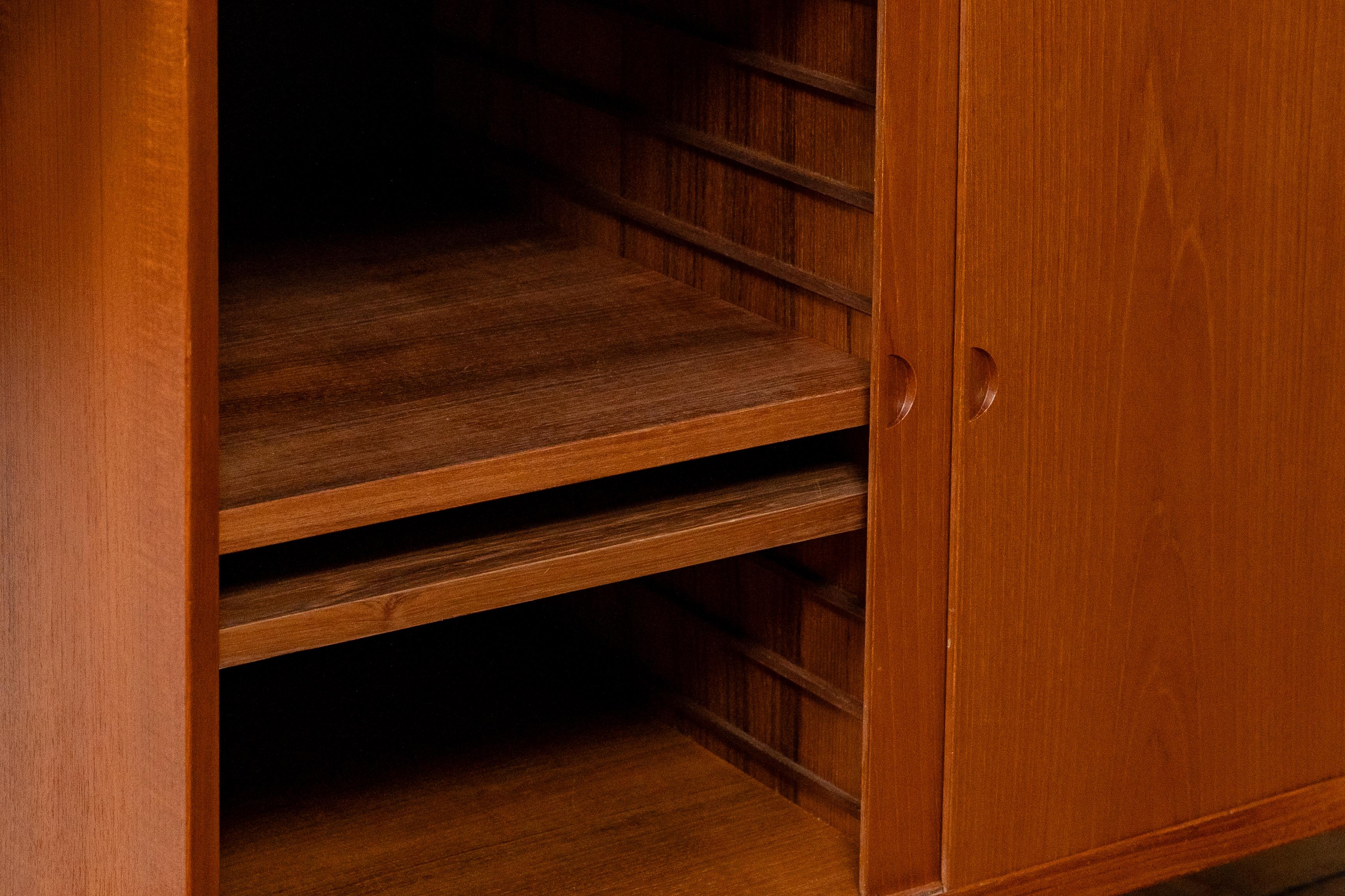 Poul Cadovius Teak Wall Unit For Sale 13