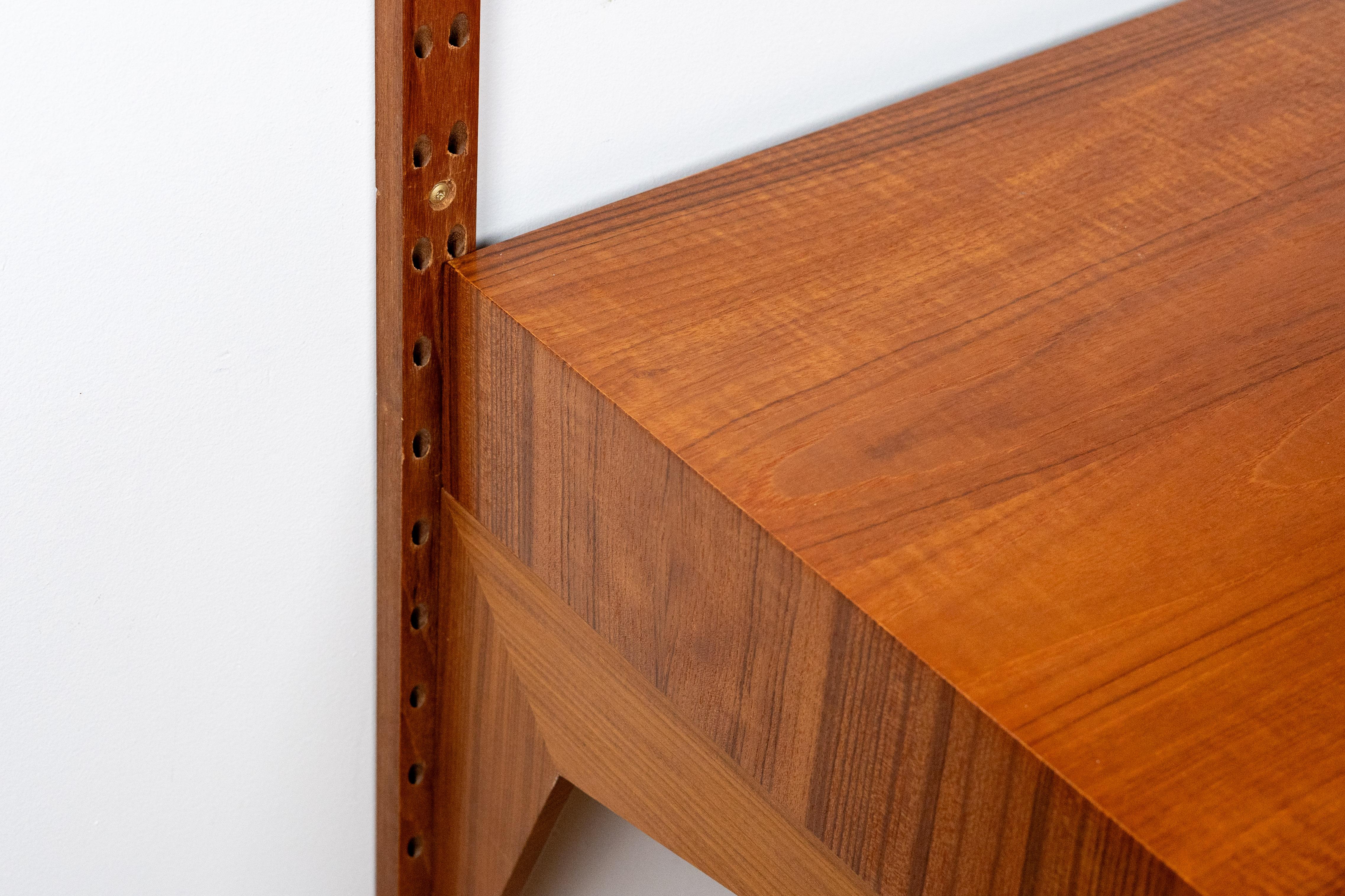 Poul Cadovius Teak Wall Unit For Sale 2