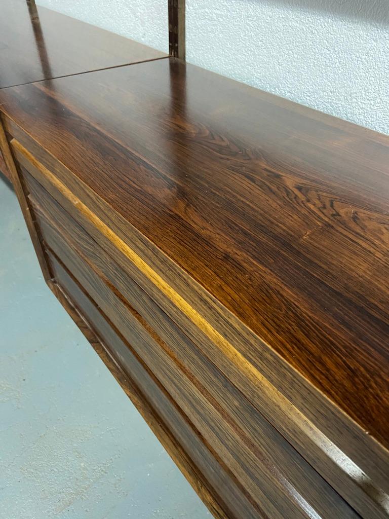 Mid-Century Modern Poul Cadovius, the Royal Shelving Unit in Rosewood