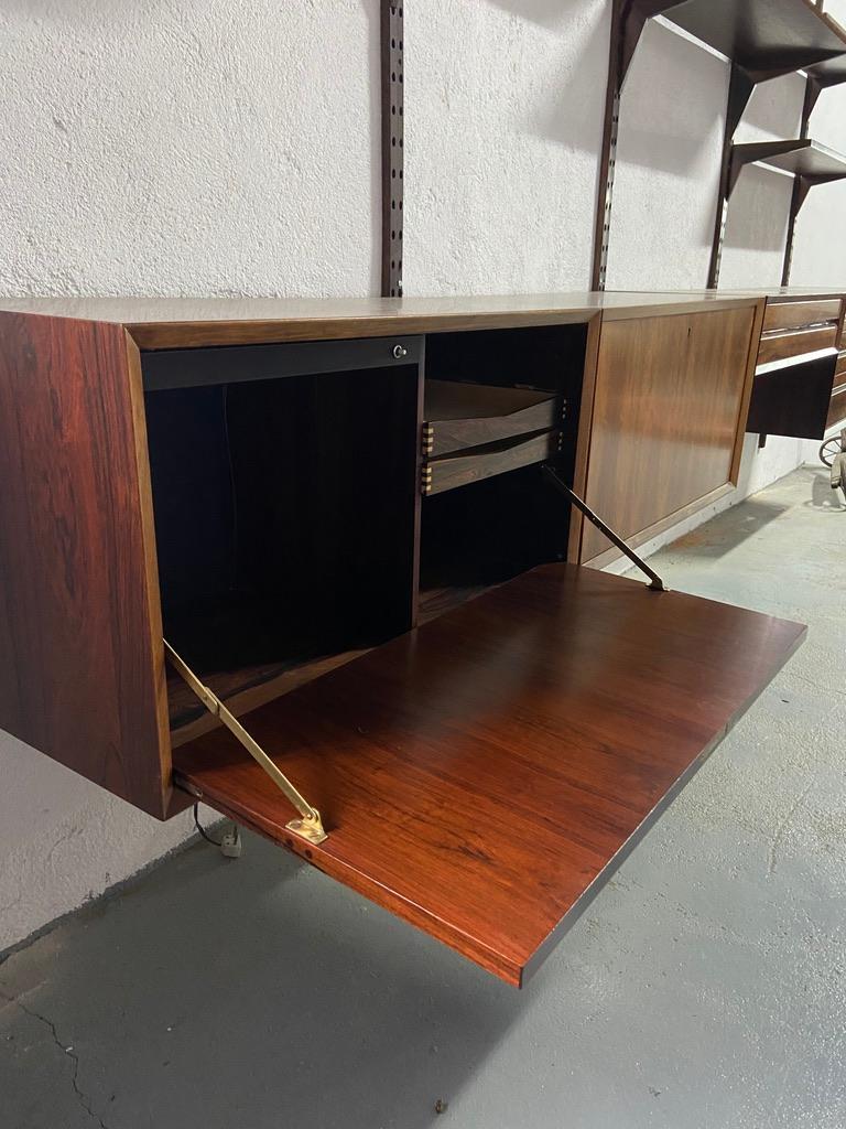 Danish Poul Cadovius, the Royal Shelving Unit in Rosewood