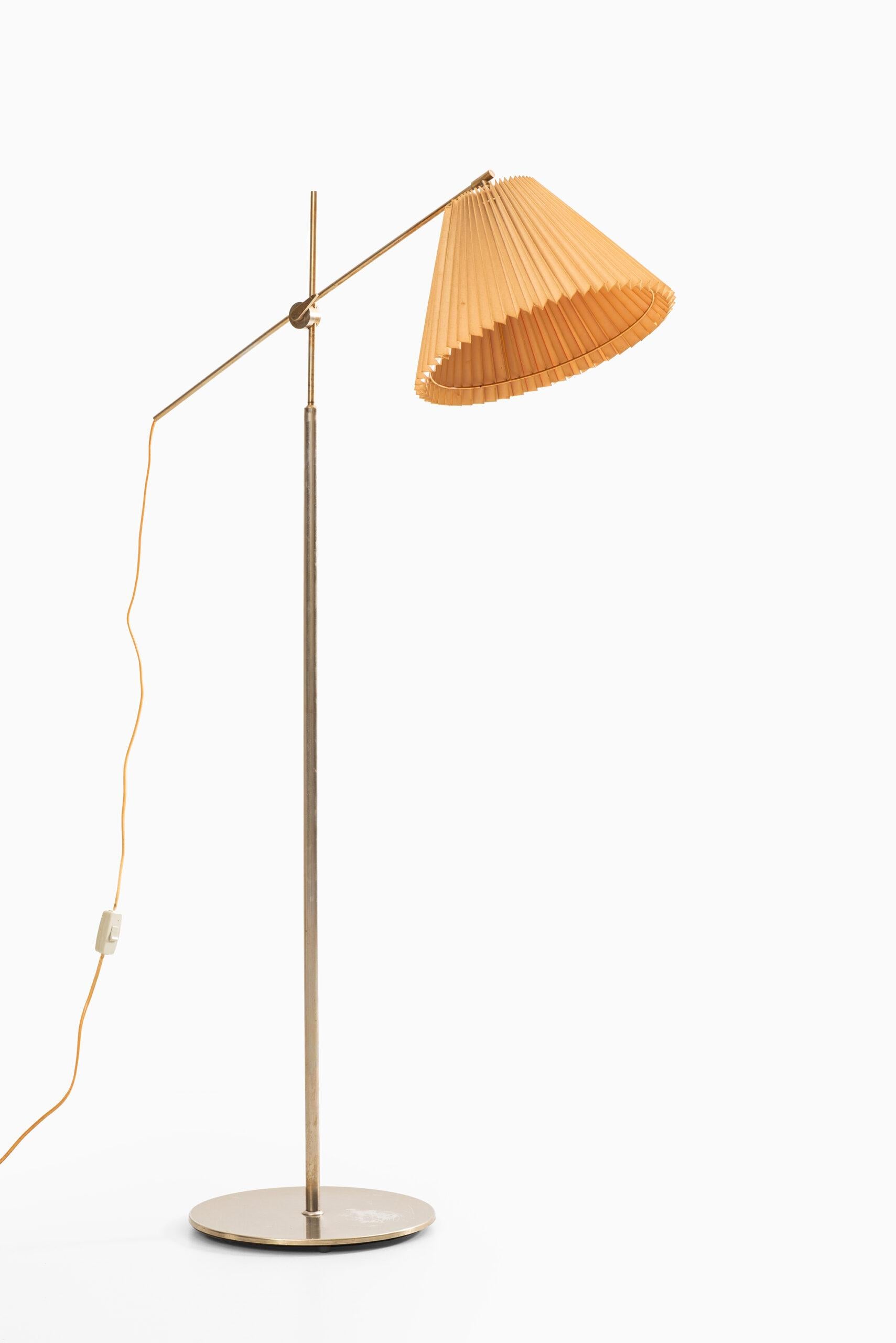 Brass Poul Dinesen Floor Lamp Produced by Poul Dinesen in Denmark For Sale