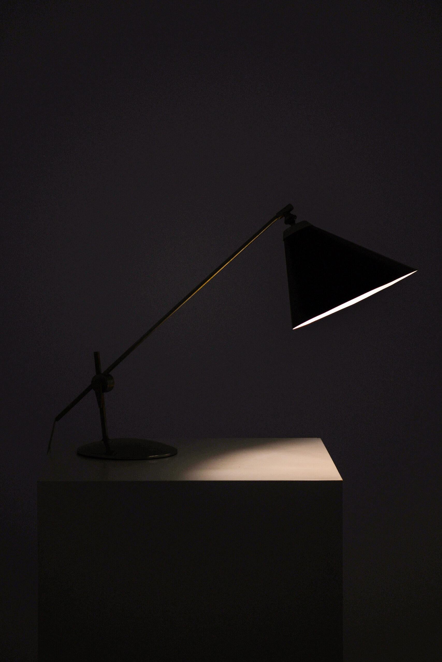 Mid-20th Century Poul Dinesen Table Lamp Produced in Denmark For Sale