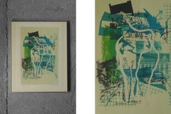 Poul Esting, Don Juan, Color Lithograph, Framed
