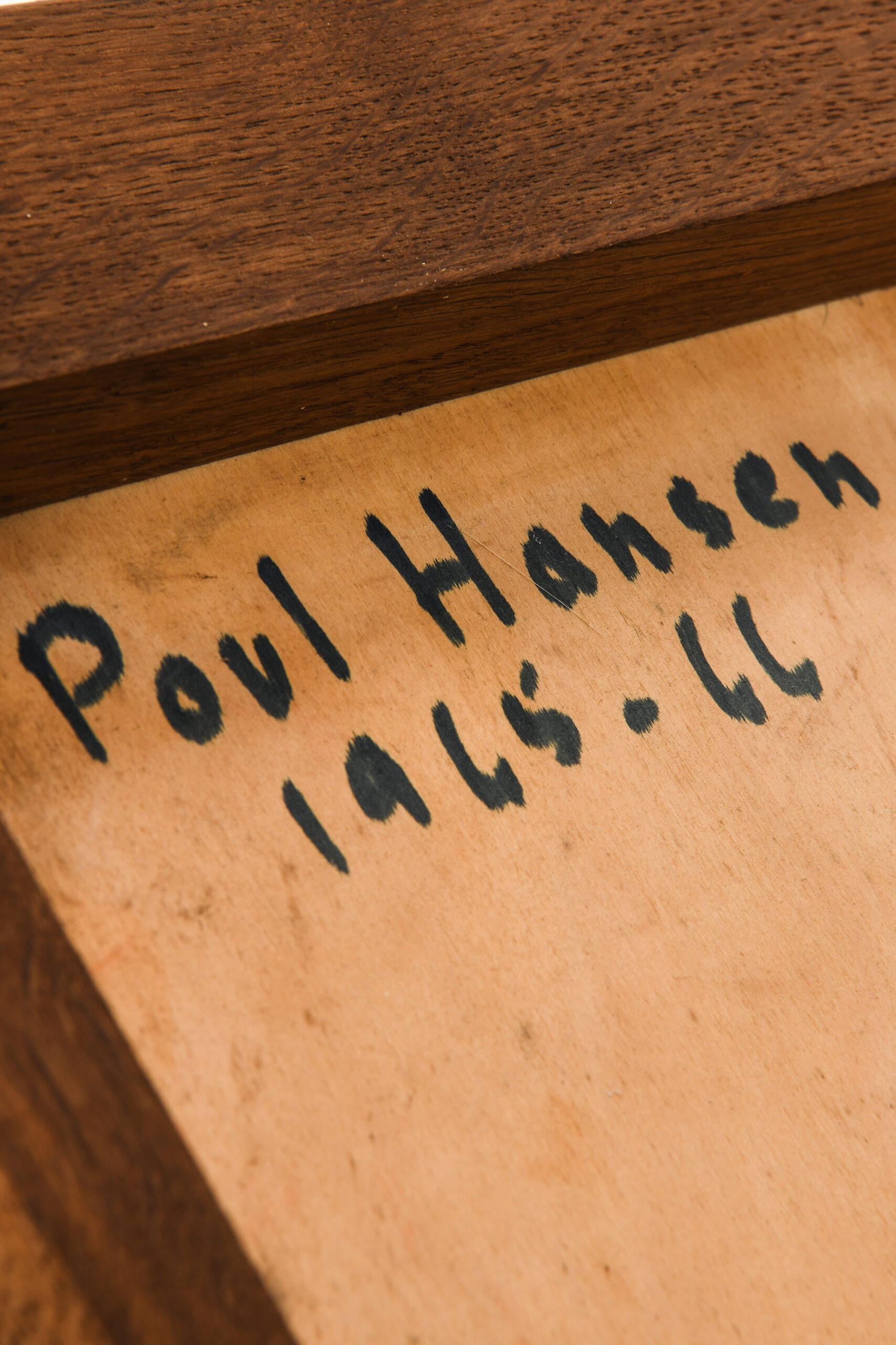 Fauteuils Poul Hansen fabriqués au Danemark en vente 3