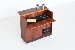 Poul Heltborg dry bar in legno duro Heltborg Mobler Danimarca 1960