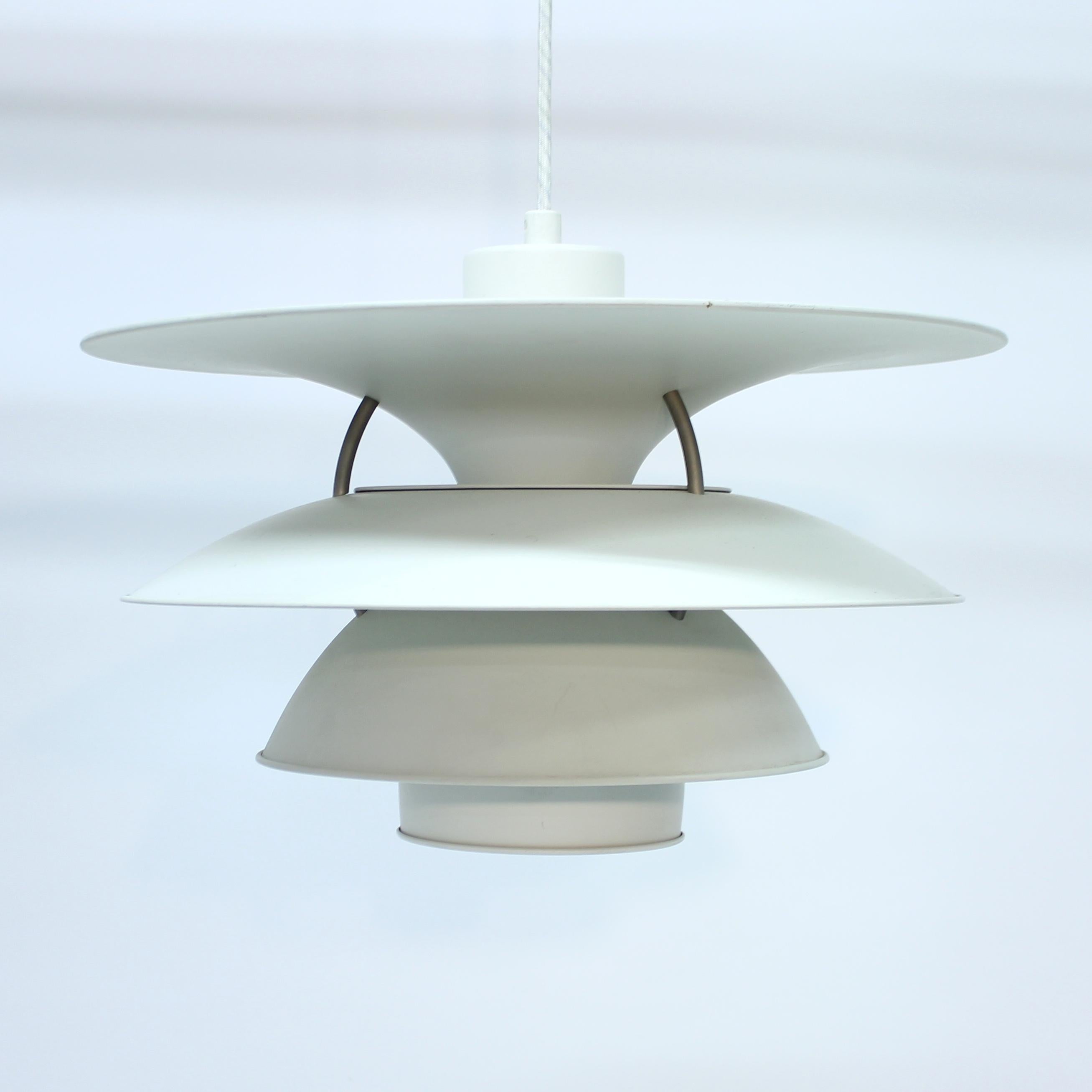 Poul Henningesen, Model No 5-4.5, Charlottenberg , Louis Poulsen, 1980 Bon état - En vente à Uppsala, SE