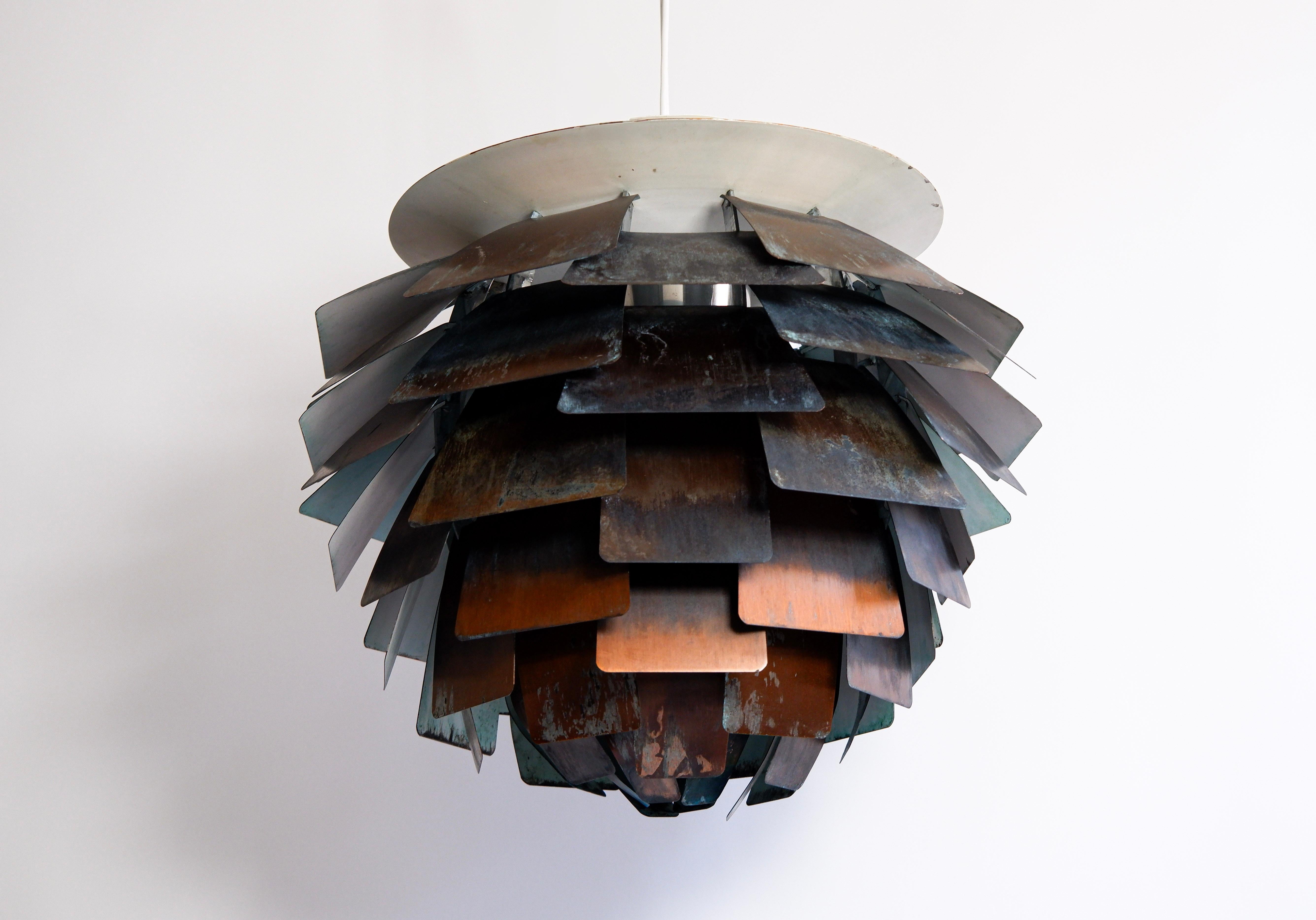 Scandinavo Poul Henningsen 1a edizione carciofo in bottaio, Louis Poulsen circa 1950. in vendita