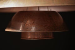 Poul Henningsen PH 5/5 Pendant Light, Copper, Mid-Century Modern
