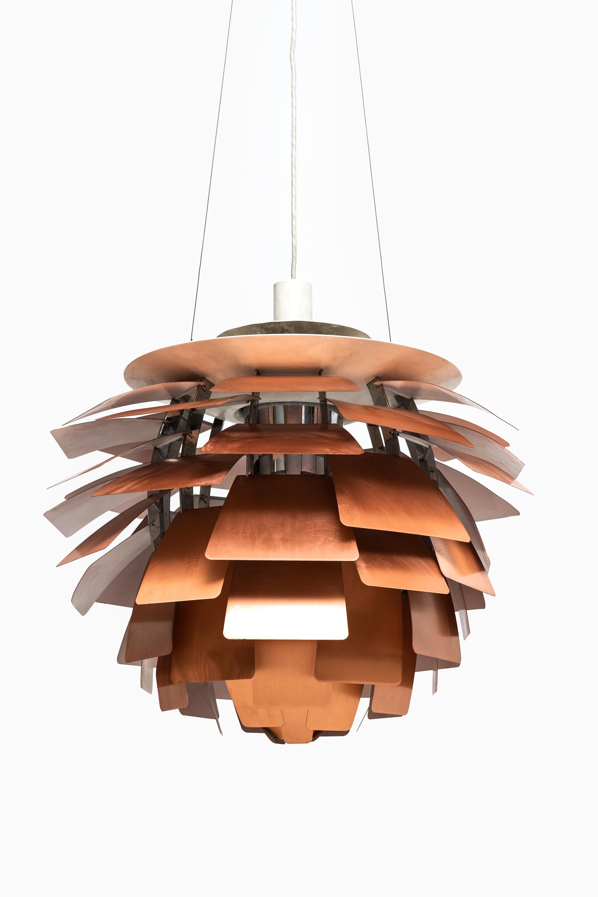 Scandinavian Modern Poul Henningsen Artichoke Ceiling Lamp Produced by Louis Poulsen in Denmark For Sale