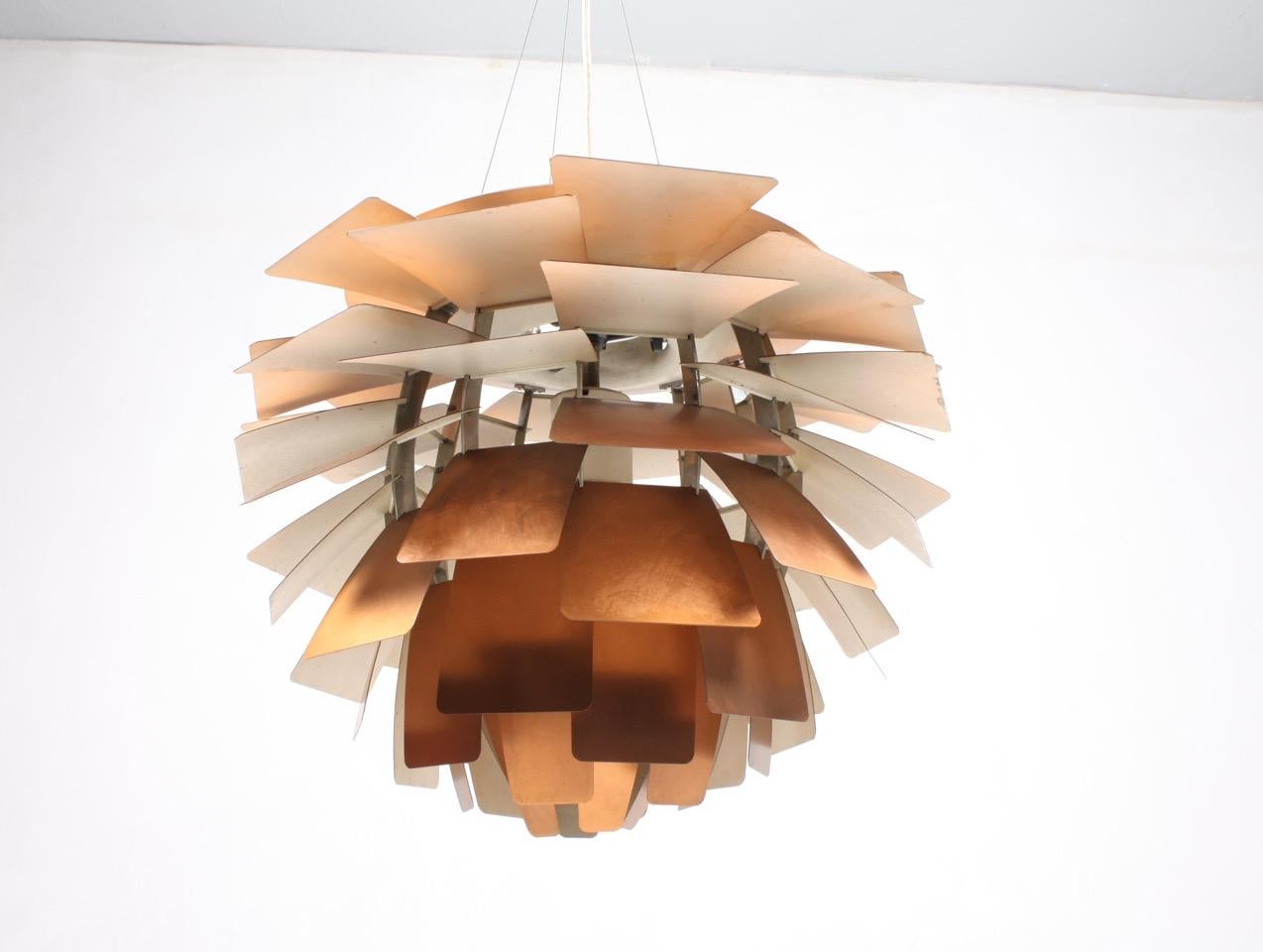 Scandinavian Modern Poul Henningsen Artichoke Lamp
