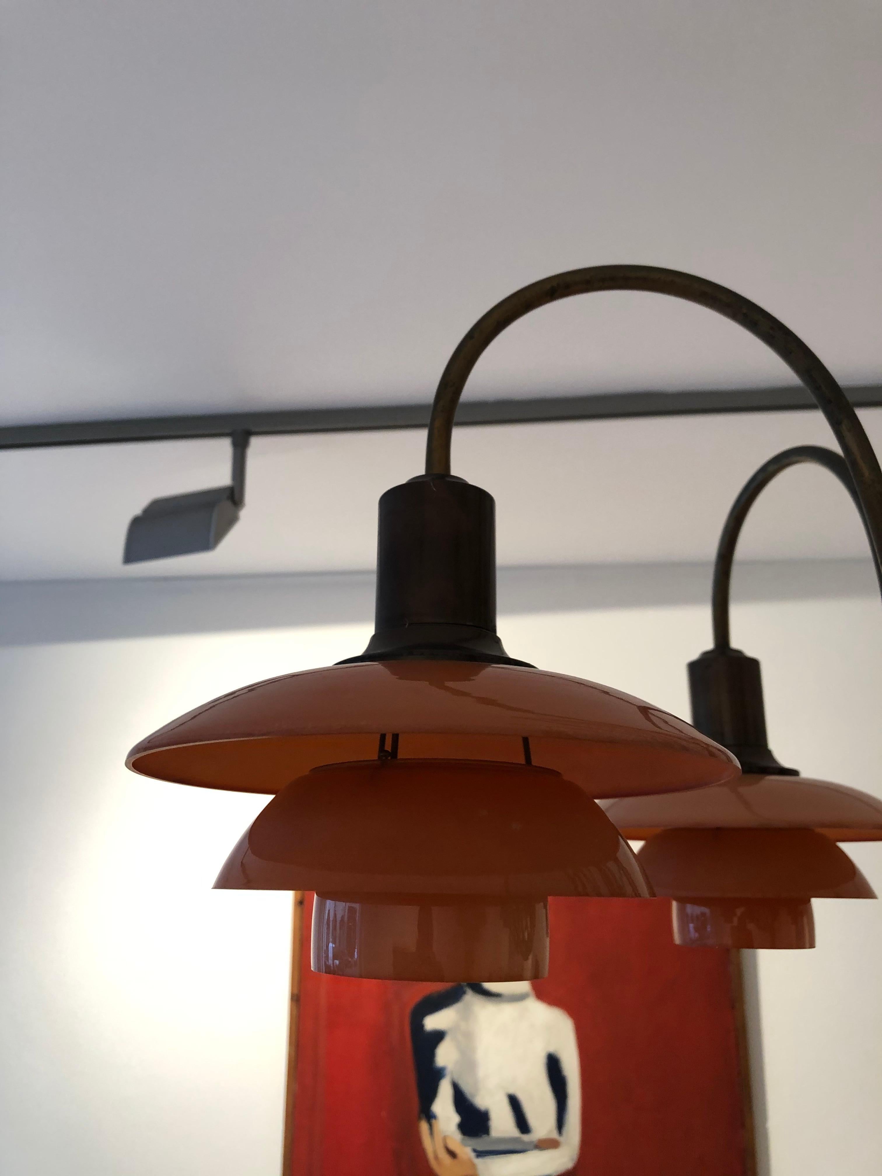 Scandinavian Modern Poul Henningsen 'Basket Crown' Ceiling Light for Louis Poulsen, 1930s