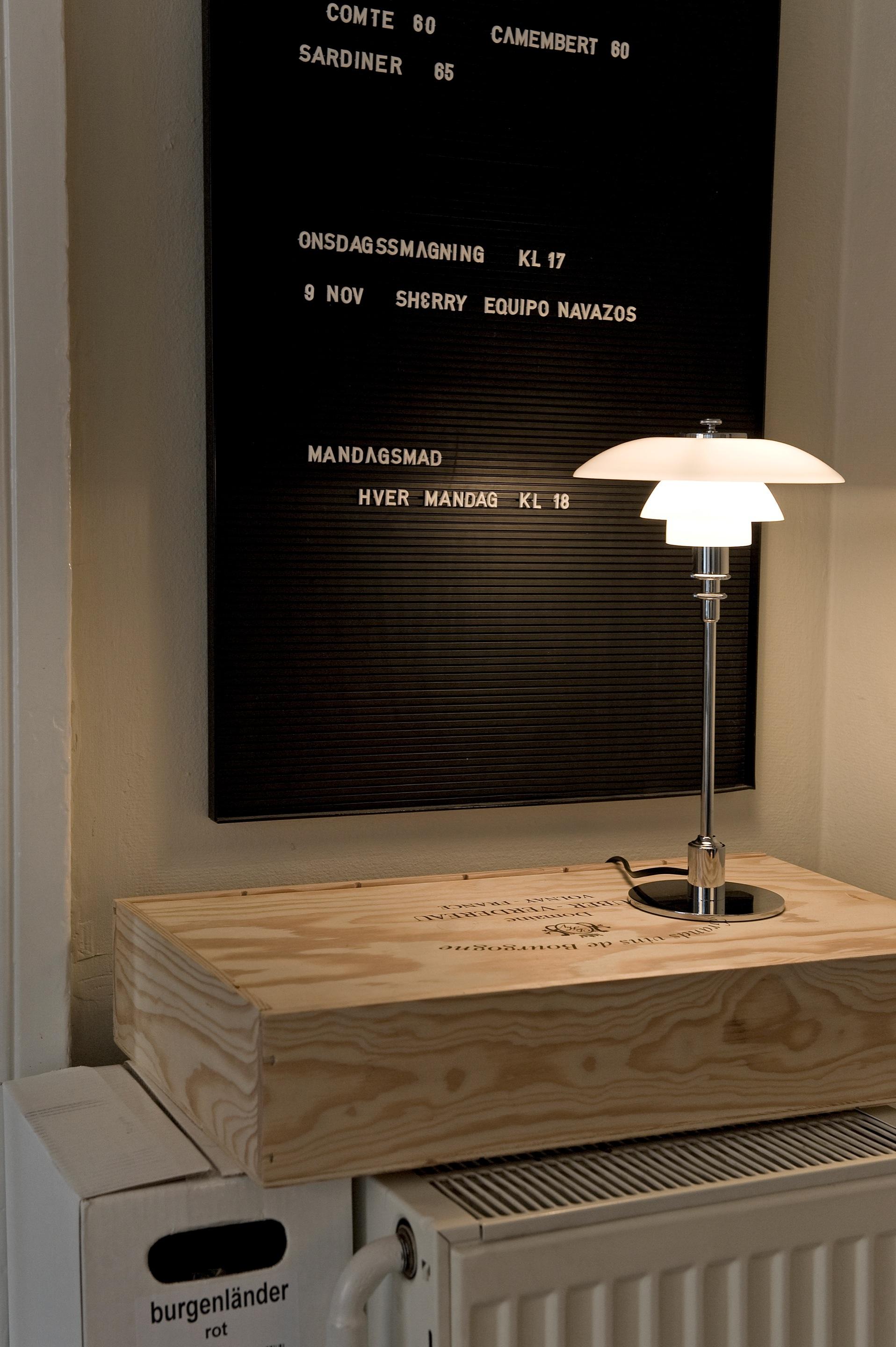 Lampe de bureau PH 2/1 noir métallisée et en verre Poul Henningsen pour Louis Poulsen en vente 2