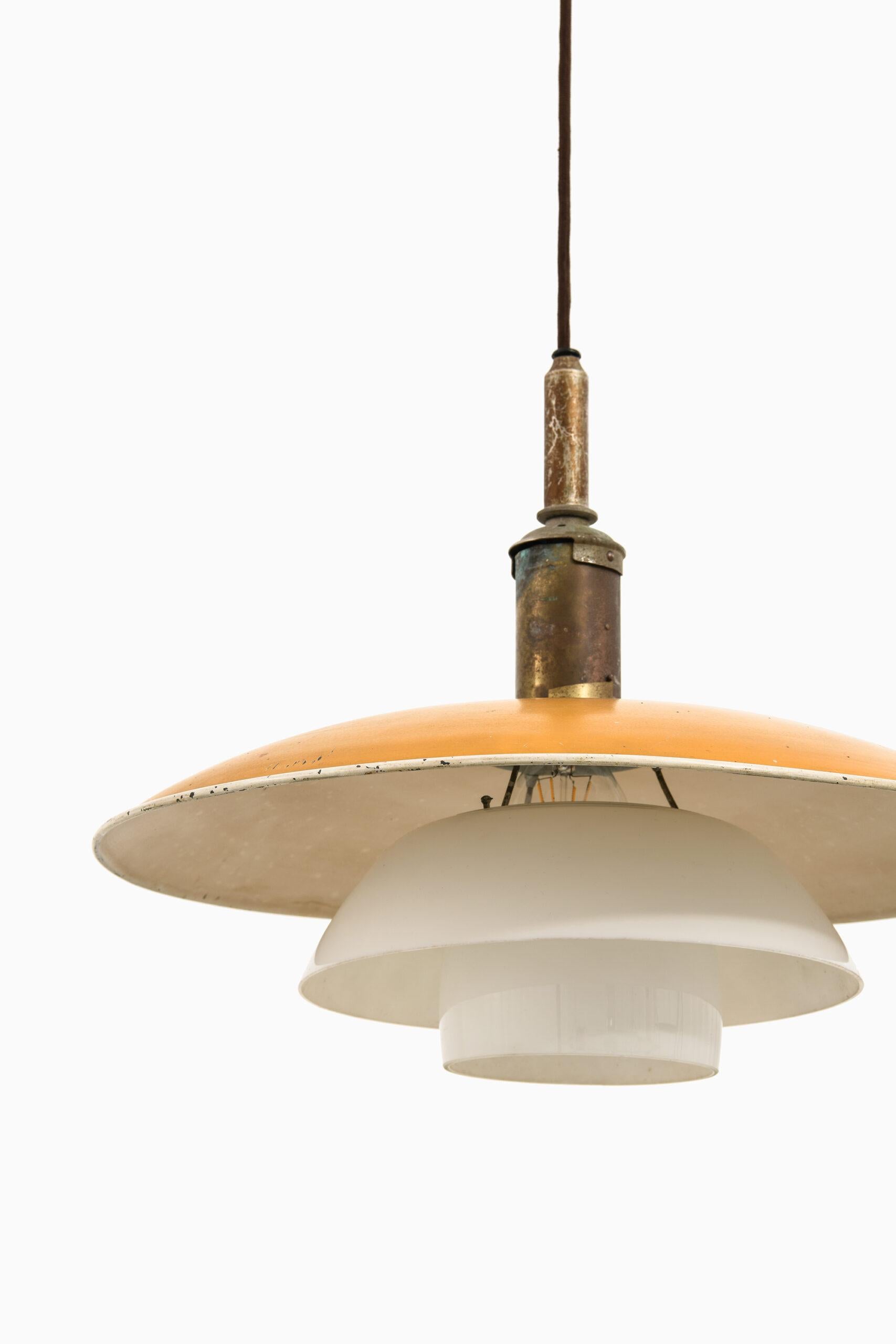 Scandinavian Modern Poul Henningsen Ceiling Lamp Model PH-5/5 Produced by Louis Poulsen For Sale