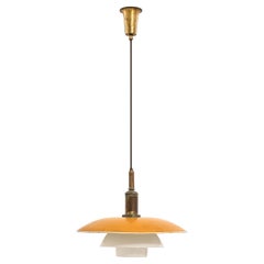 Poul Henningsen Ceiling Lamp Model PH-5/5 Produced by Louis Poulsen
