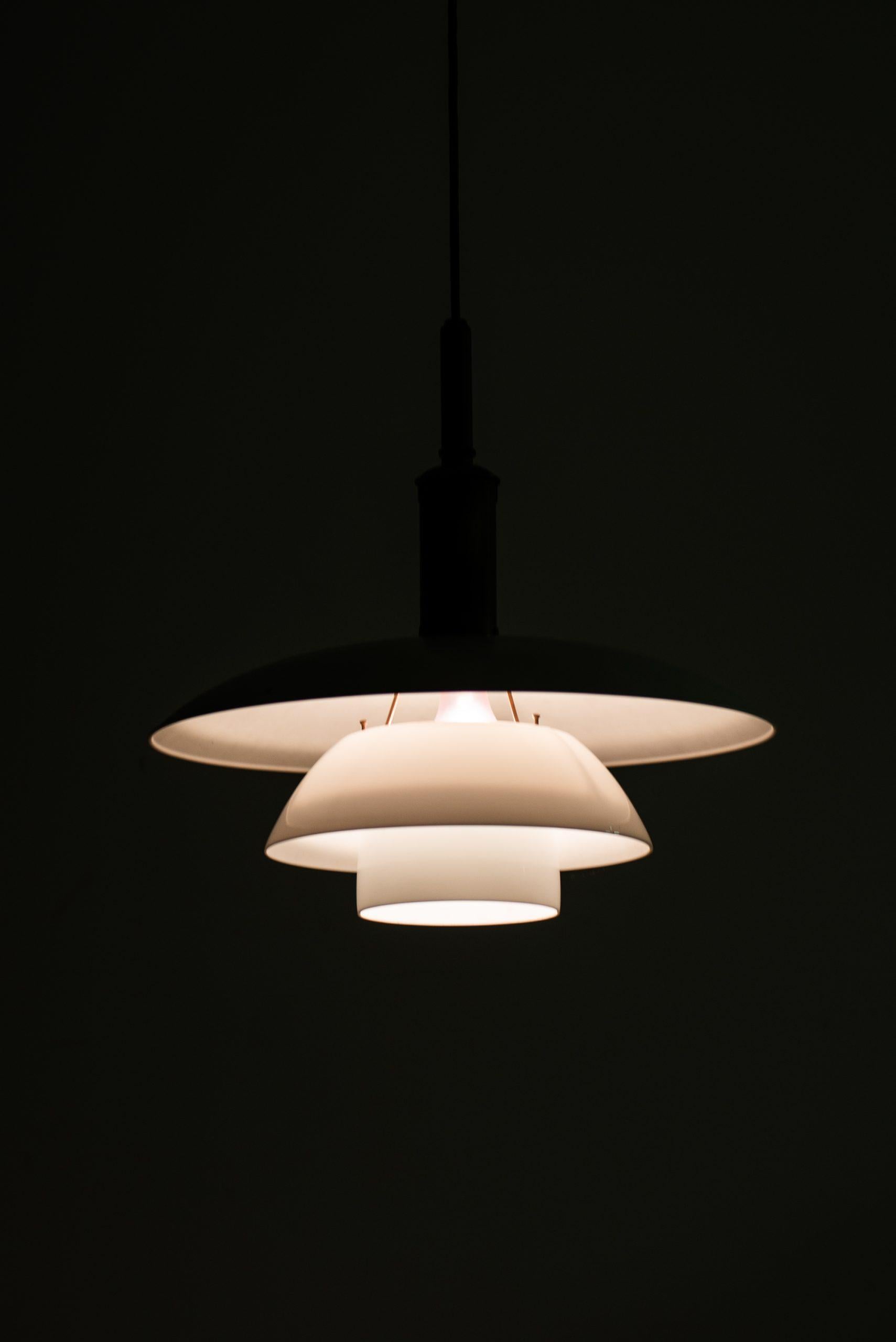 Scandinavian Modern Poul Henningsen Ceiling Lamp Model PH-5/5 Produced by Louis Poulsen in Denmark