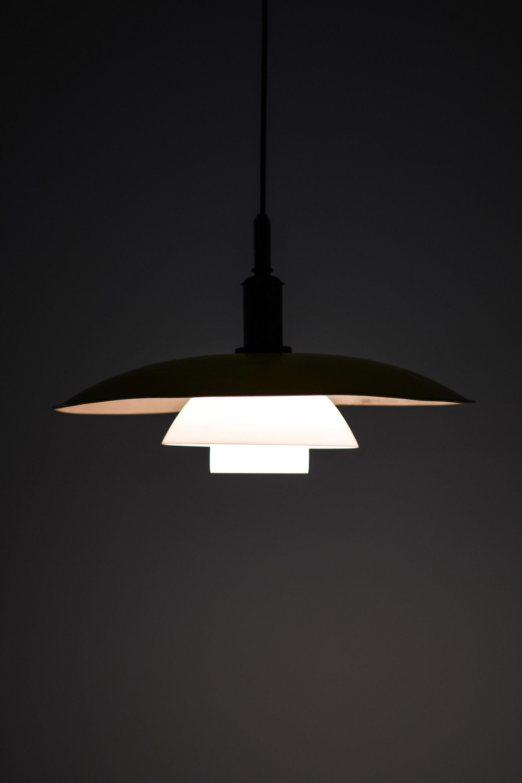 Mid-20th Century Poul Henningsen Ceiling Lamp PH-5/5 Produced by Louis Poulsen in Denmark