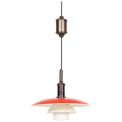 Poul Henningsen Ceiling Lamp Produced by Louis Poulsen in Denmark