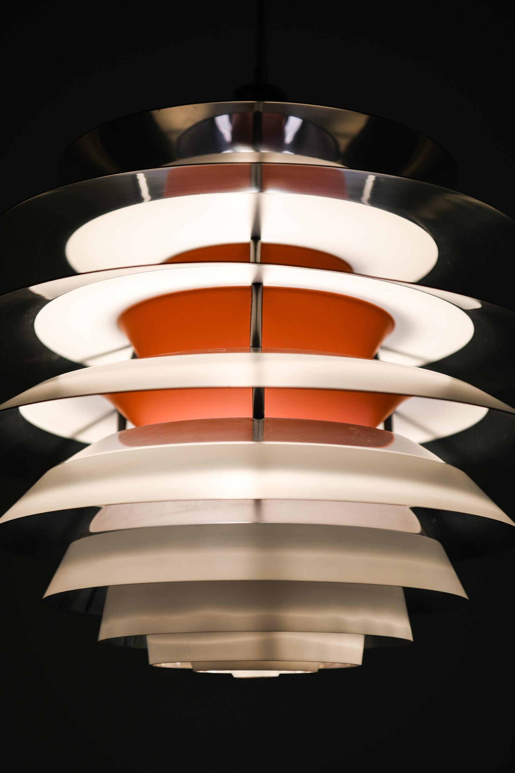 Scandinavian Modern Poul Henningsen Ceiling Lamps Model PH Kontrast Produced by Louis Poulsen For Sale