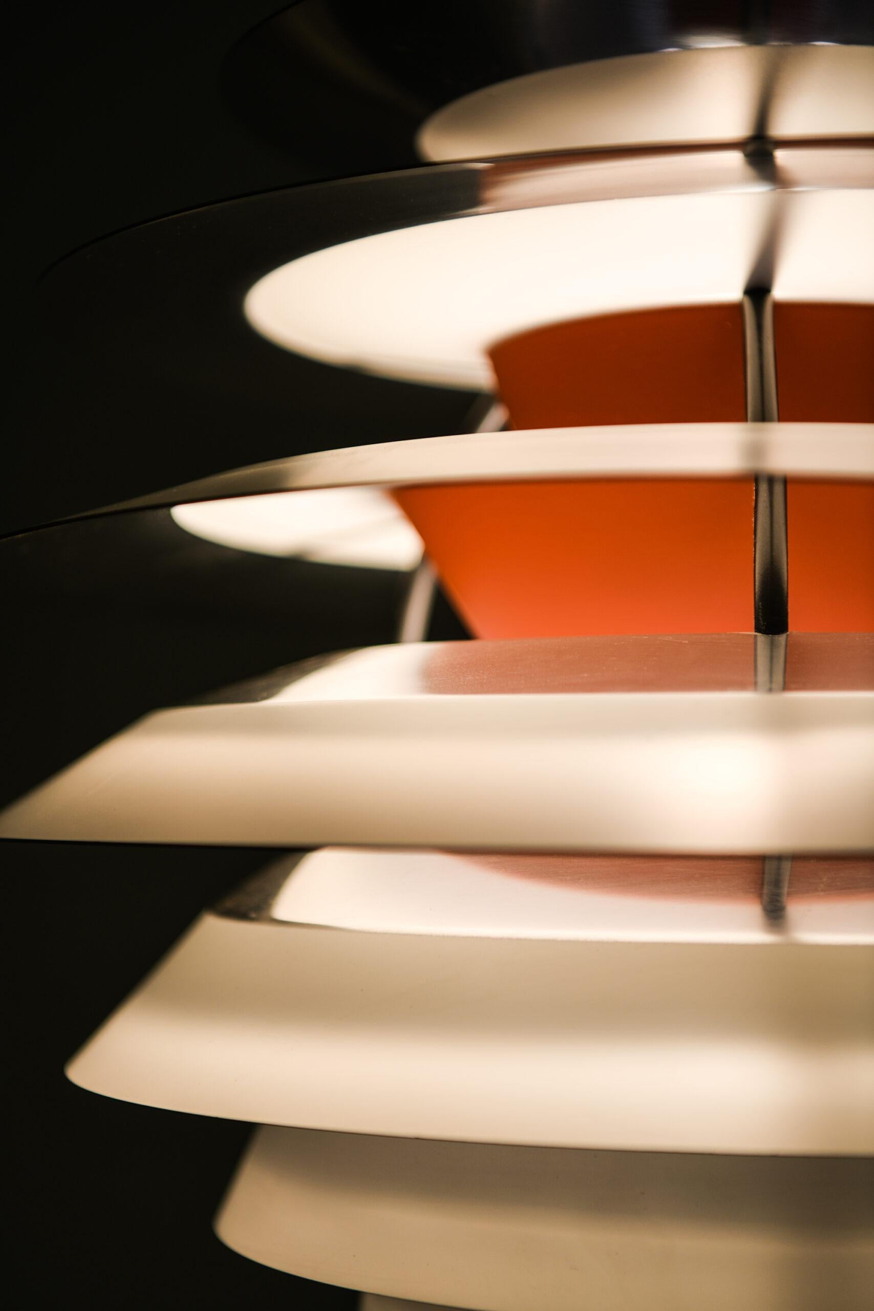 Danish Poul Henningsen Ceiling Lamps Model PH Kontrast Produced by Louis Poulsen For Sale