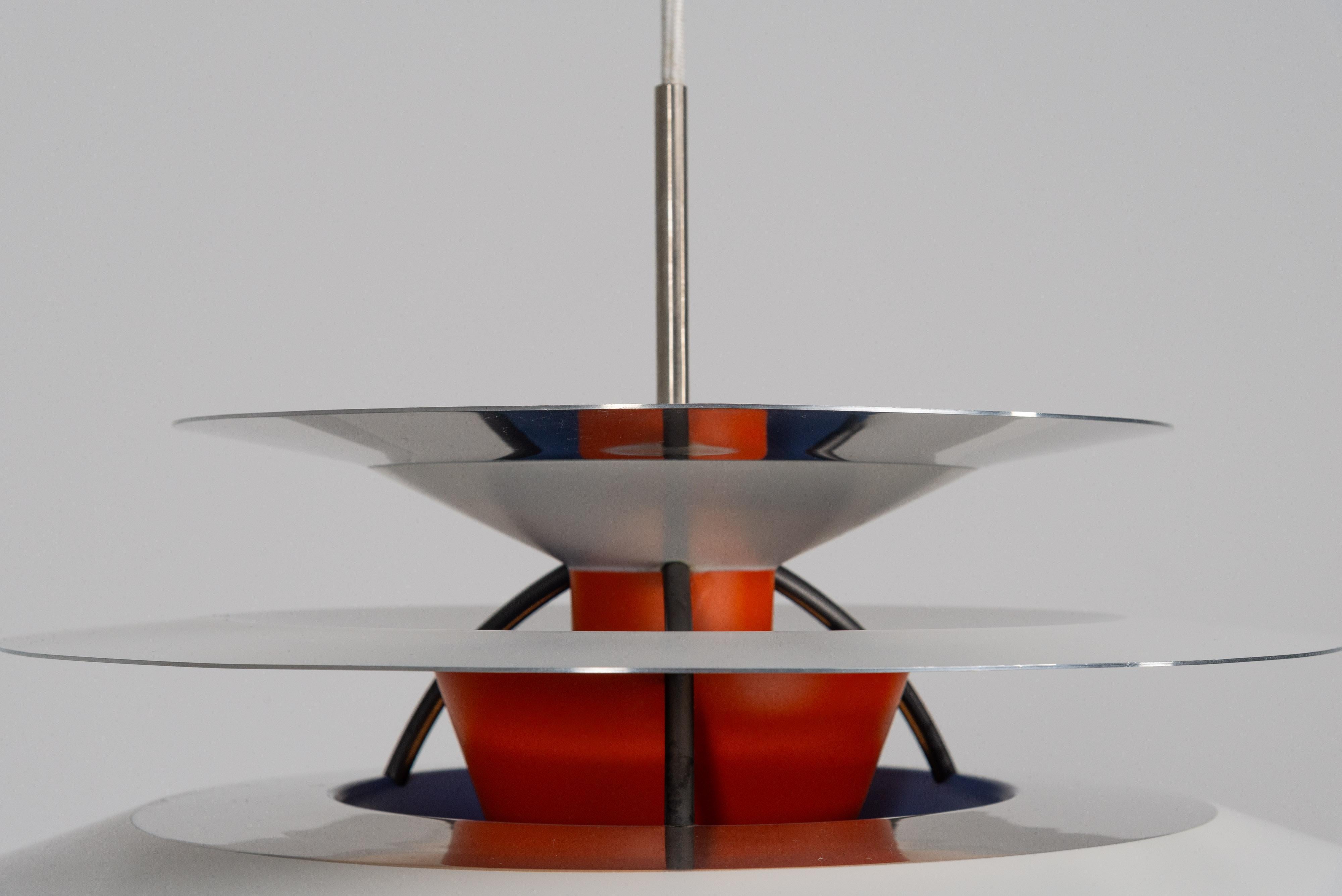 Poul Henningsen contrast chandelier Louis Poulsen Denmark 1962 For Sale 5