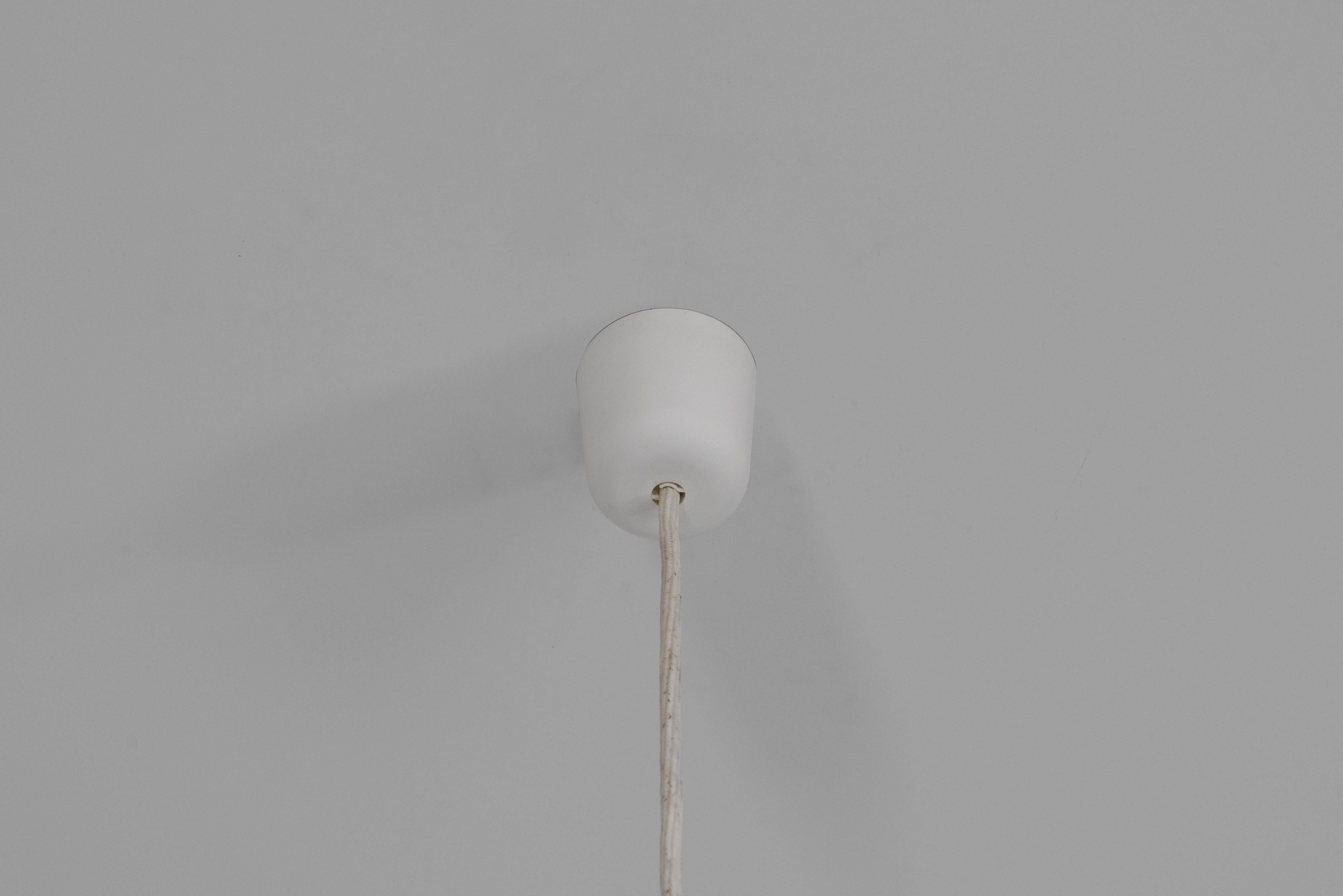 Metal Poul Henningsen contrast chandelier Louis Poulsen Denmark 1962 For Sale