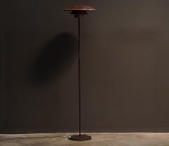 Poul Henningsen Copper Floor Lamp, Model 4/3