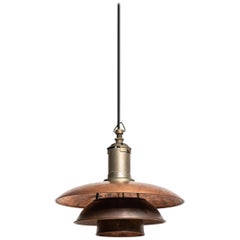 Poul Henningsen Early Ceiling Lamps Model PH 3/3 by Louis Poulsen in Denmark