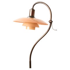Poul Henningsen, Early 'Question Mark' floor lamp, 1931.