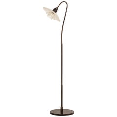 Poul Henningsen Floor Lamp Model Syvtallet by Louis Poulsen in Denmark