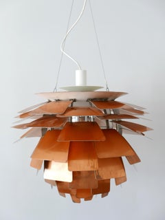 Poul Henningsen for Louis Poulsen Copper PH Artichoke Pendant Lamp or Chandelier