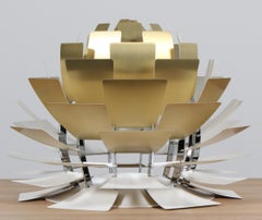 Poul Henningsen for Louis Poulsen 'PH Artichoke' Pendant in brass Ø. 48