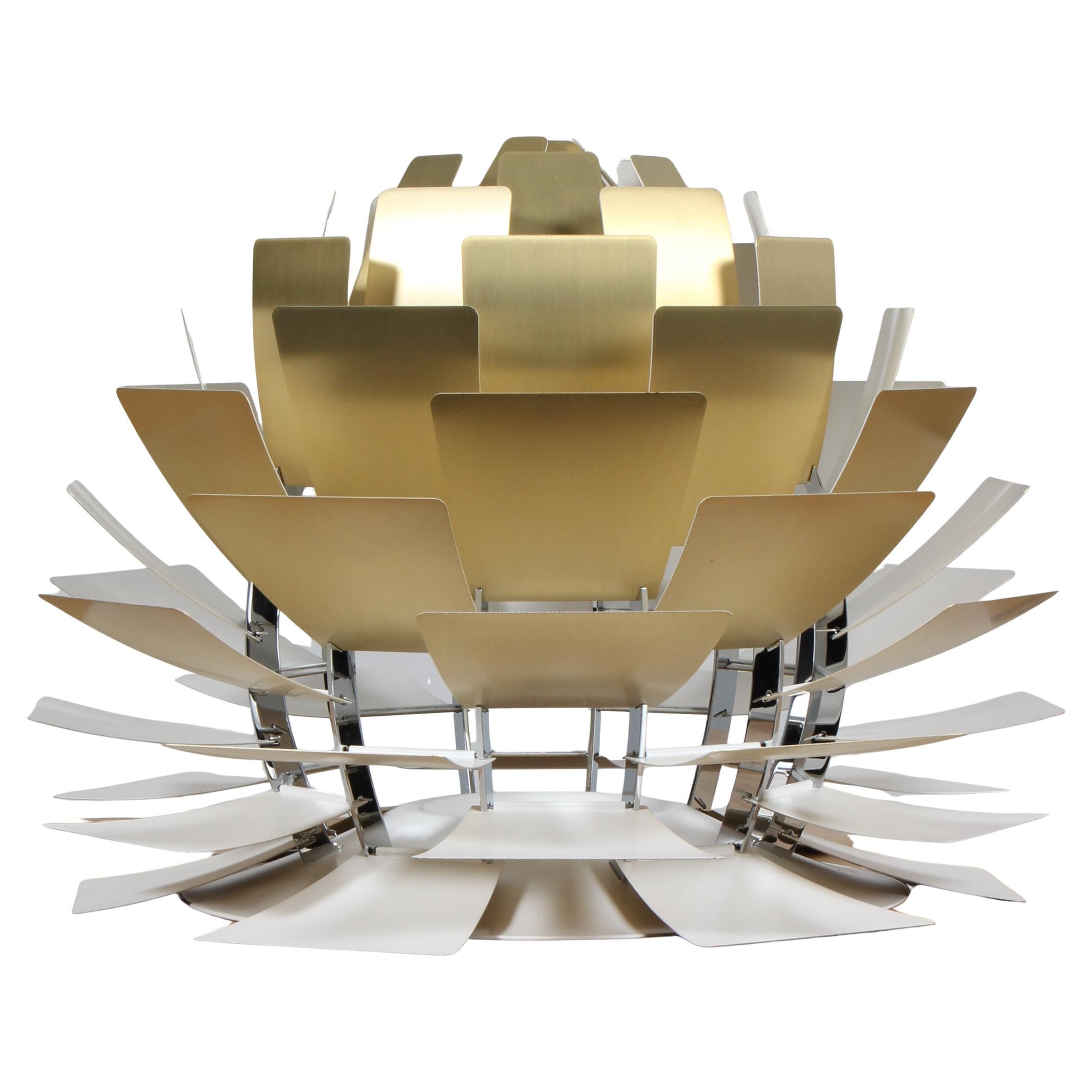 Poul Henningsen per Louis Poulsen Pendente 
PH Artichoke
 in ottone Ø. 48 in vendita