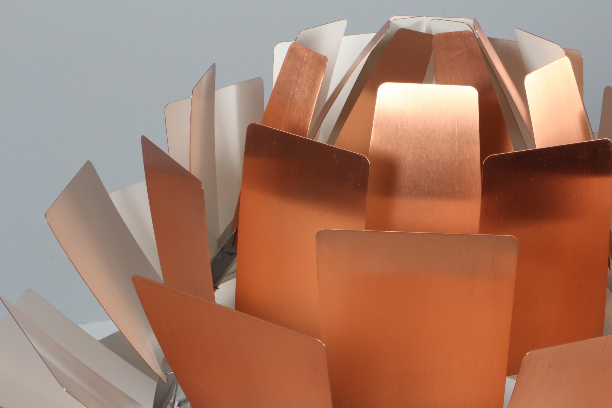 Poul Henningsen for Louis Poulsen 'PH Artichoke' Pendant in Copper Ø. 84 1