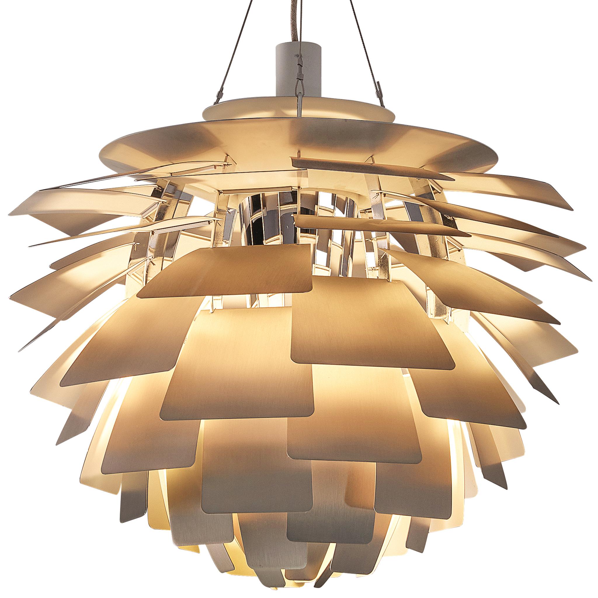 Poul Henningsen per Louis Poulsen Ciondolo 'PH Artichoke' in acciaio inossidabile