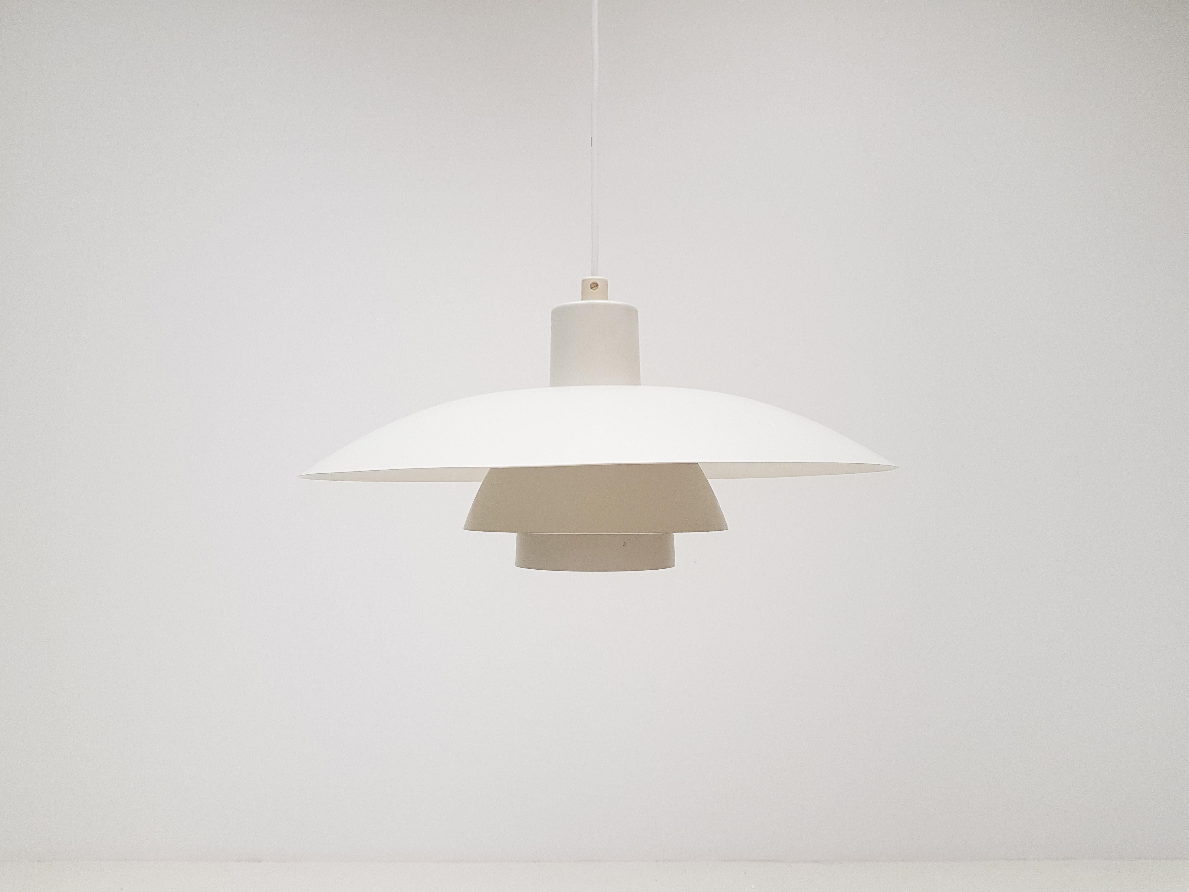 Poul Henningsen for Louis Poulsen PH4 Pendant Light in White 3