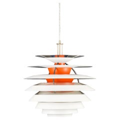 Poul Henningsen Kontrast Snowball Pendant by Louis Poulsen, Denmark, 1960s