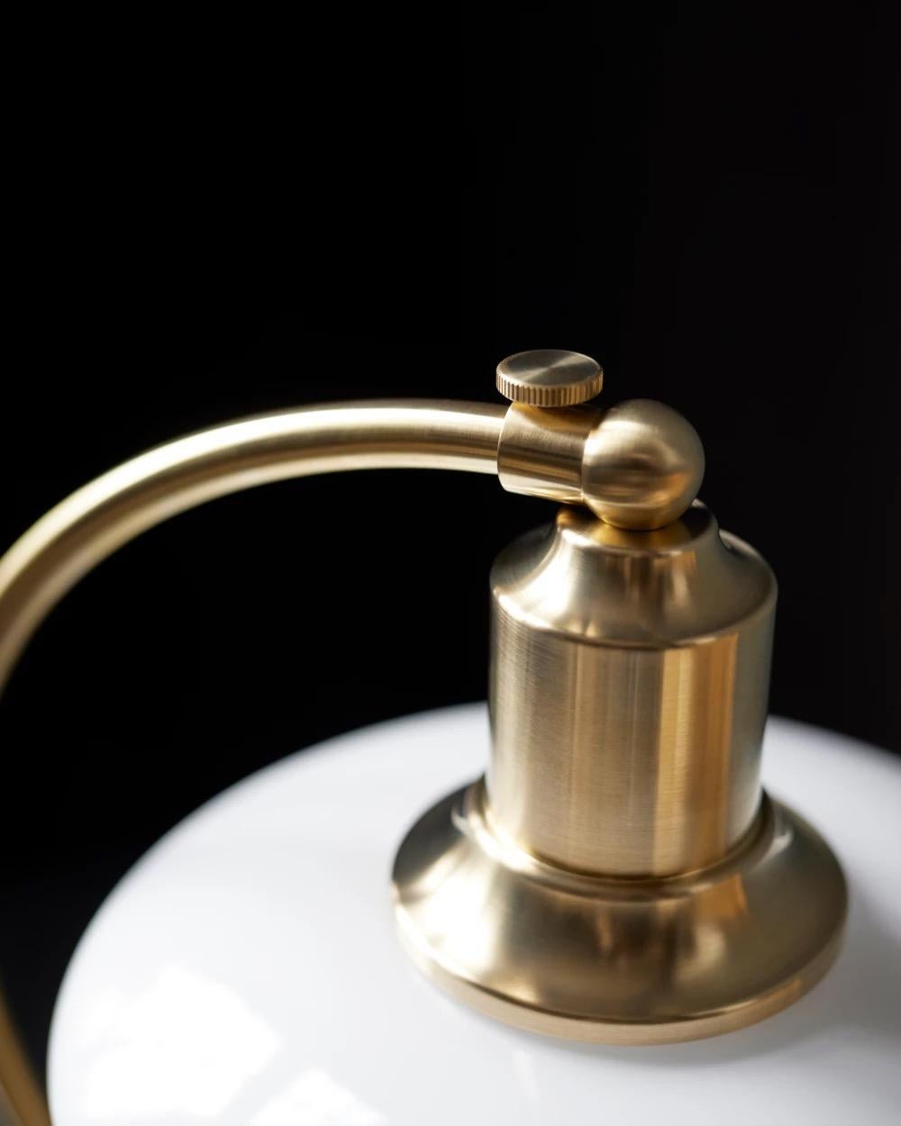 Danish Poul Henningsen LE Table Lamp Model PH 2/2 'Luna' by Louis Poulsen For Sale