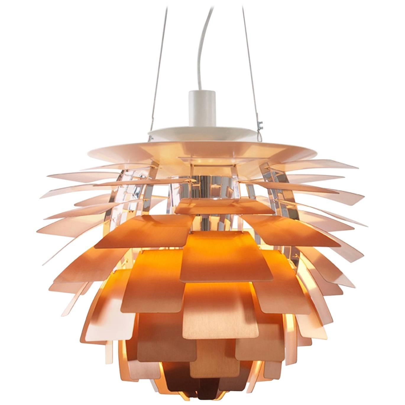 Poul Henningsen Louis Poulsen PH Artichoke Zapfen Copper, Modern