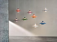 Poul Henningsen 'Modern White' PH5 Mini Pendant for Louis Poulsen