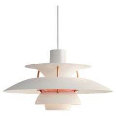 Poul Henningsen 'Modern White' PH5 Mini Pendant for Louis Poulsen