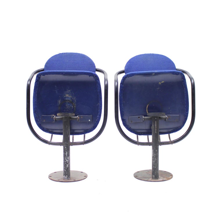 Poul Henningsen, Pair of Foldable Theatre Chairs for the Betty Nansen