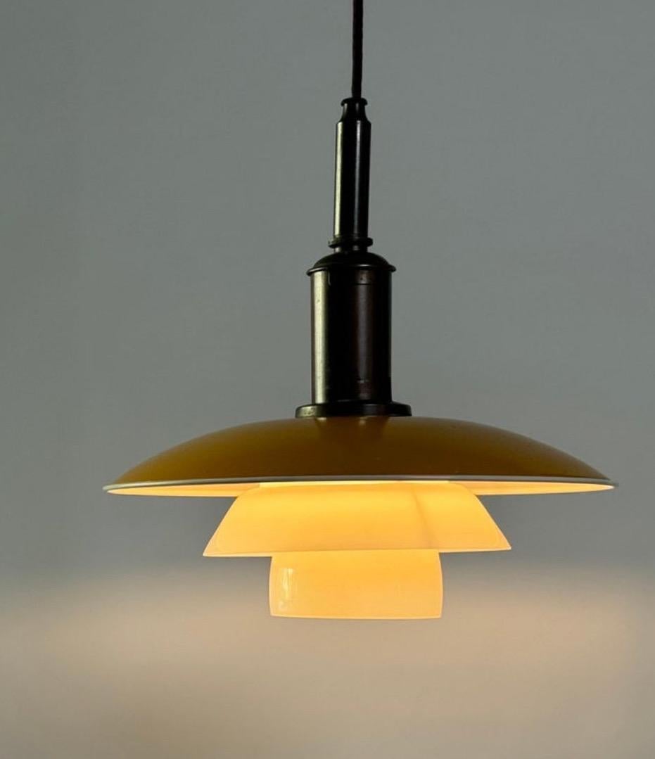 Poul Henningsen Pendant 1930s PH 4/3 for Louis Poulsen (Skandinavische Moderne) im Angebot
