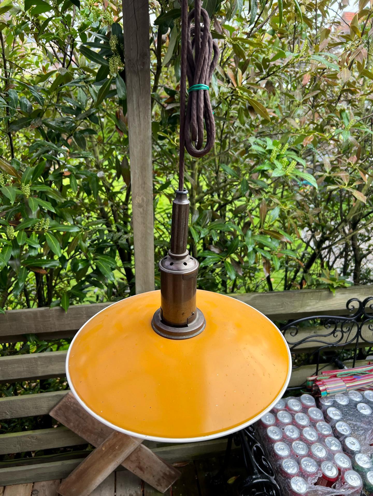 Poul Henningsen Pendant 1930s PH 4/3 for Louis Poulsen (Messing) im Angebot